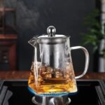750ml Théière en verre solide résistant à la chaleur – Image 2