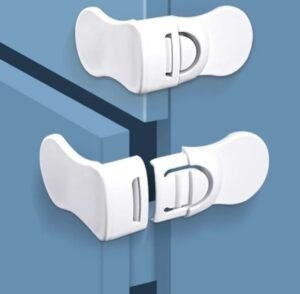 Set de 2 serrures de sécurité porte placard et tiroirs – Image 4