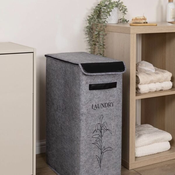 Panier à linge pliable en tissu