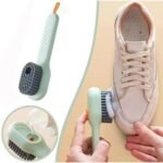 Brosse de nettoyage avec réservoir de savon liquide