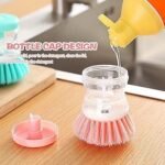 Brosse nettoyage avec réservoir liquide vaisselles – Image 2