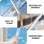 Raclette pliable pour mirrors, fenêtres et autres... – Image 6