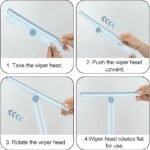 Raclette pliable pour mirrors, fenêtres et autres... – Image 4