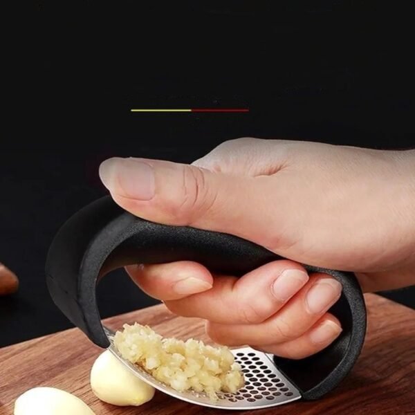 Presse ail en acier inoxydable facile à nettoyer