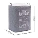 Panier à linge pliable en tissu multifonction – Image 7