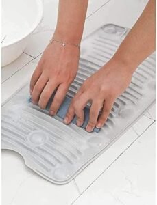 Tapis de lavage antidérapant avec ventouse en silicone – Image 3