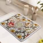 Tapis vaisselle absorbants avec motifs  50x40cm - Image 2