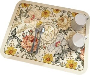 Tapis vaisselle absorbants avec motifs  50x40cm - Image 4