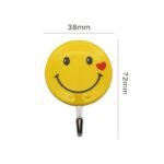 set de 4 crochets adhesifs motif emoji – Image 3