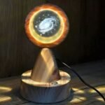 Lampe de Table en Bois au Design Élégant