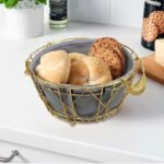 Panier de pain metalique
