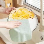 Boîte de 10 serviettes microfibre réutilisables 20 x 20 cm