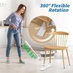 Balai serpillière plat auto-essoreur avec seau pliable – Image 5