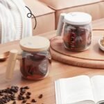 Tasse avec batteur en verre automatique rechargeable… – Image 2