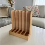 Distributeur de capsules café en bambou – Image 2