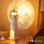 Veilleuse Phare avec Projection Lunaire – Image 2