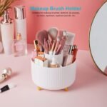 Organiseur de bureau minimaliste à 5 compartiments rotatifs à 360°