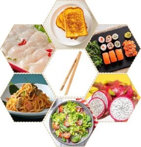 Pince à grille-pain en bois de bambou – Image 4