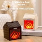 Humidificateur Maison Cheminée 3D – Effet Brasero & Lumière Ambiance – Image 2