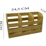 Range-Couverts Design en Bambou – Image 3