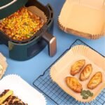 Lot de 50 Papiers Cuisson Jetables pour Airfryer - Image 2