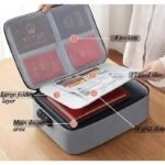 Sac de rangement multifonctionnelle pour documents verouillable - Image 6