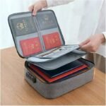 Sac de rangement multifonctionnelle pour documents verouillable