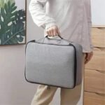 Sac de rangement multifonctionnelle pour documents verouillable - Image 3