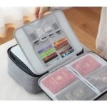 Sac de rangement multifonctionnelle pour documents verouillable – Image 3