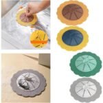 Bouchon et Filtre évier en silicone avec ventouse de fixation – Image 3