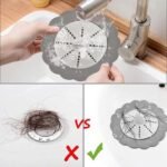 Bouchon et Filtre évier en silicone avec ventouse de fixation – Image 8