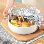 Set de 10 couvercles alimentaire en aluminium réutilisables – Image 2