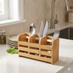 Range-Couverts Design en Bambou