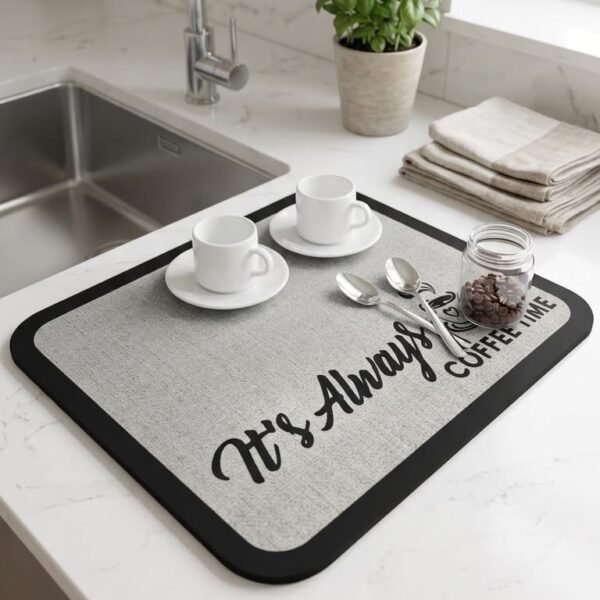 Tapis de Cuisine Égouttoir Absorbant 40X30cm